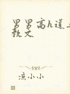 男男高h道具调教文