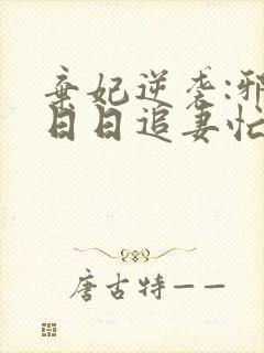 弃妃逆袭:邪王日日追妻忙