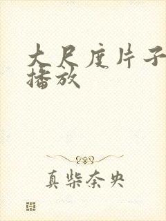 大尺度片子在线播放