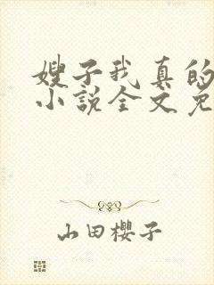 嫂子我真的不傻小说全文免费阅读封面