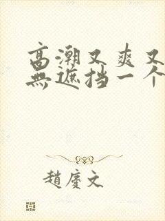 高潮又爽又黄又无遮挡一个人看的