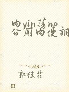 肉yin荡np公厕肉便调教黄文