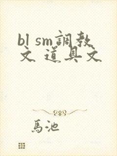 bl sm调教文 道具文