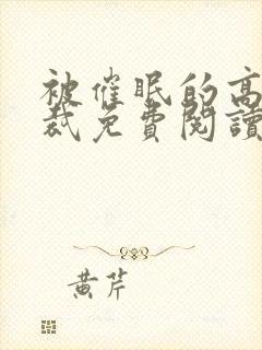 被催眠的高冷总裁免费阅读