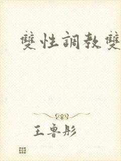 双性调教双男主