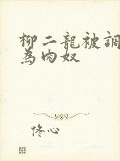 柳二龙被调教沦为肉奴