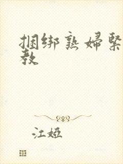 捆绑熟妇紧缚调教封面