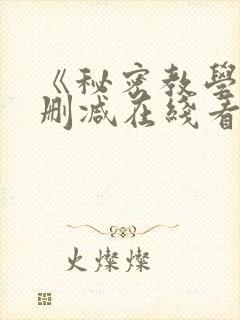 《秘密教学》无删减在线看