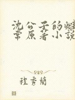 沈公子的雌堕日常原著小说叫什么封面