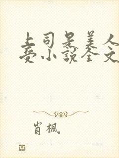 上司是美人主角受小说全文免费