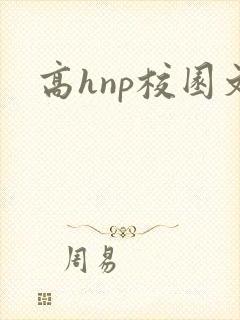 高hnp校园文封面