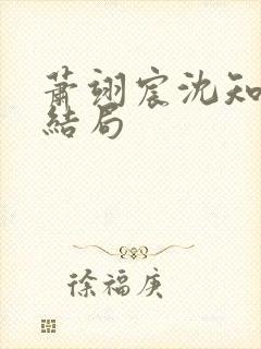 萧翊宸沈知意大结局