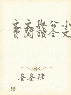 文文与公小说免费阅读全文最新章节