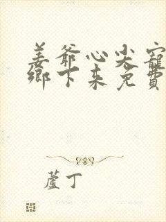 姜爷心尖宠她从乡下来免费完整版