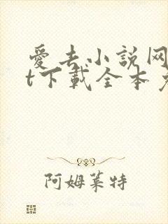 爱去小说网txt下载全本免费下载封面