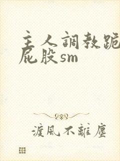 主人调教跪趴撅屁股sm