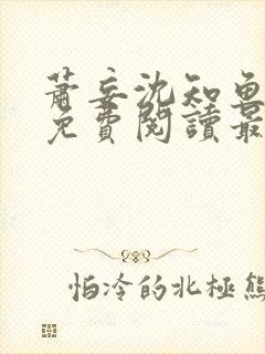 萧妄沈知鱼全文免费阅读最新章节封面