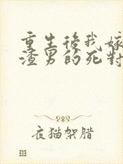 重生后我嫁给了渣男的死对头剧情