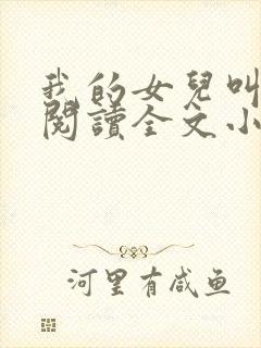 我的女儿叫小可阅读全文小说