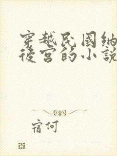 穿越民国纳妾开后宫的小说
