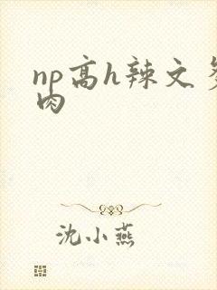np高h辣文多肉封面