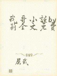 我哥小说by雪莉全文免费阅读完结