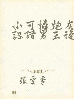 小可怜炮灰被迫认错男主后txt