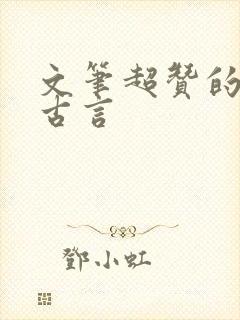 文笔超赞的宅斗古言