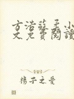 方浩苏柔小说全文免费阅读最新章节