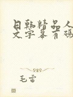 日韩精品人妻中文字幕有码在线