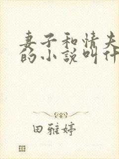 妻子和情夫小周的小说叫什么名字