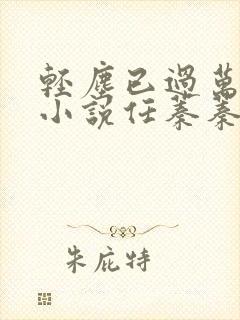 轻尘已过万重山小说任蓁蓁封面