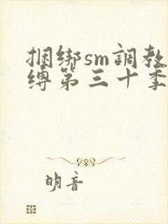 捆绑sm调教束缚第三十季