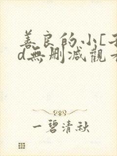 善良的小[子hd无删减观看韩国