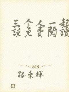 三个人一起爱小说免费阅读封面