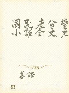 国民老公带回家小说全文免费阅读