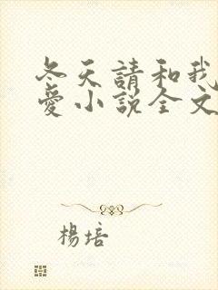 冬天请和我谈恋爱小说全文免费阅读