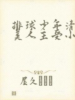 排球少年清冷男美人主受小说