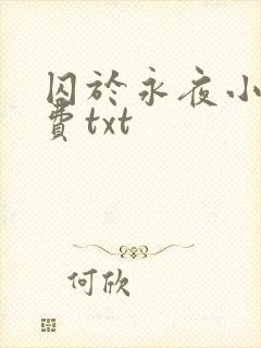 囚于永夜小说免费txt