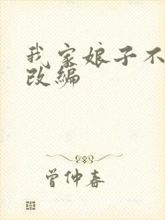 我家娘子不对劲改编封面