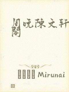 周晚陈文轩笔趣阁