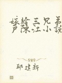 嫁给三兄弟的猎户陈江小说