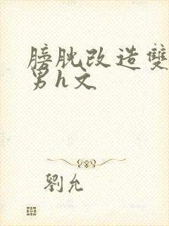 膀胱改造双性男男h文