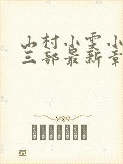 山村小雯小说第三部最新章节列表