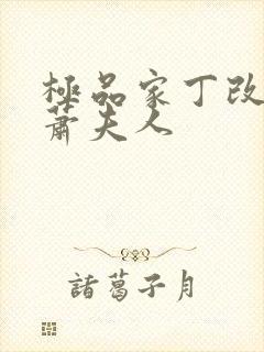 极品家丁改编版萧夫人