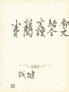 小说完结都市免费阅读全文