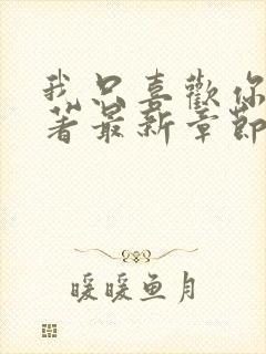 我只喜欢你 原著最新章节 小说