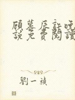 顾慕辰许晚音小说免费阅读最新章节