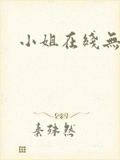 小姐在线无删减封面