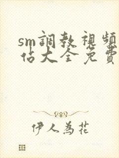 sm调教视频网站大全免费